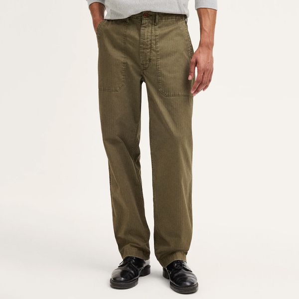 Madewell Men's The Fatigue Pant in Herringbone