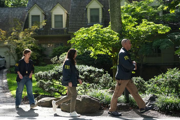 FBI Search House Of Former Trump National Security Adviser John Bolton In Bethesda, Maryland
