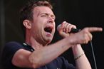 LONDON - JULY 2:  Damon Albarn of Blur performs in Hyde Park on July 2, 2009 in London, England. (Photo by Samir Hussein/Getty Images) *** Local Caption *** Damon Albarn