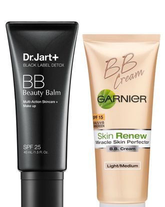 BB creams from Dr. Jart and Garnier