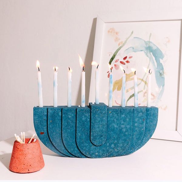 Pretti.Cool Terrazzo Menorah