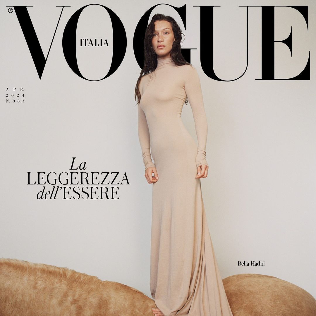 Bella Hadid Covers 'Vogue Italia' on a Horse