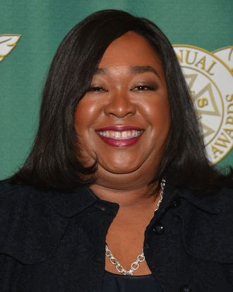 BEVERLY HILLS, CA - FEBRUARY 28: Producer Shonda Rhimes attends the International Cinematographers Guild (IATSE Local 600) Presents The 51st Annual Publicists Awards Luncheon at Regent Beverly Wilshire Hotel on February 28, 2014 in Beverly Hills, California. (Photo by Alberto E. Rodriguez/Getty Images)
