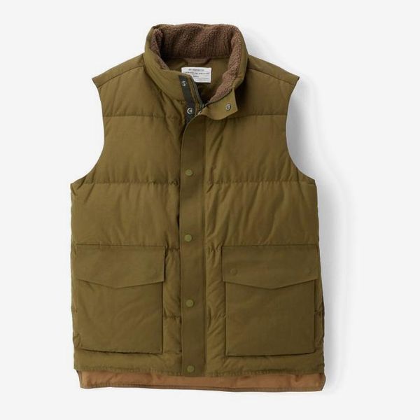 rei tan mens lake down vest - strategist rei labor day sale