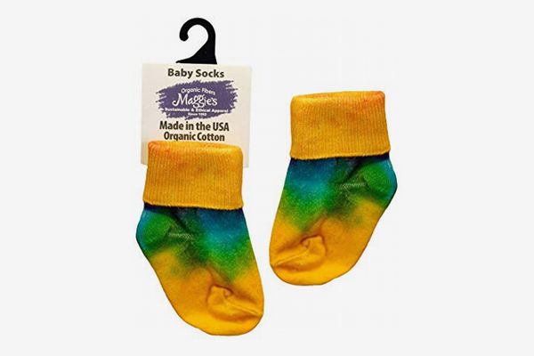 Maggie's Organics - Organic Cotton Tie Dye Baby Anklet Socks