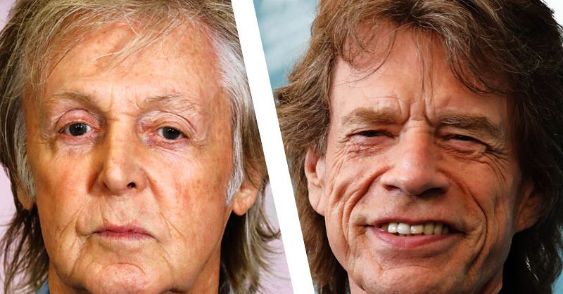 Mick Jagger And Paul Mccartney Are Feuding About Their Bands