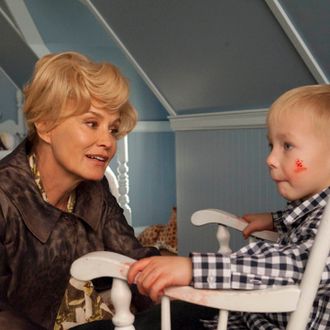 AMERICAN HORROR STORY: Episode 12: Afterbirth (Airs December 21, 10:00 pm e/p). Jessica Lange (L). CR: Prashant Gupta / FX.