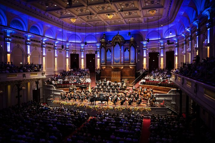 The Concertgebouw in Amsterdam.