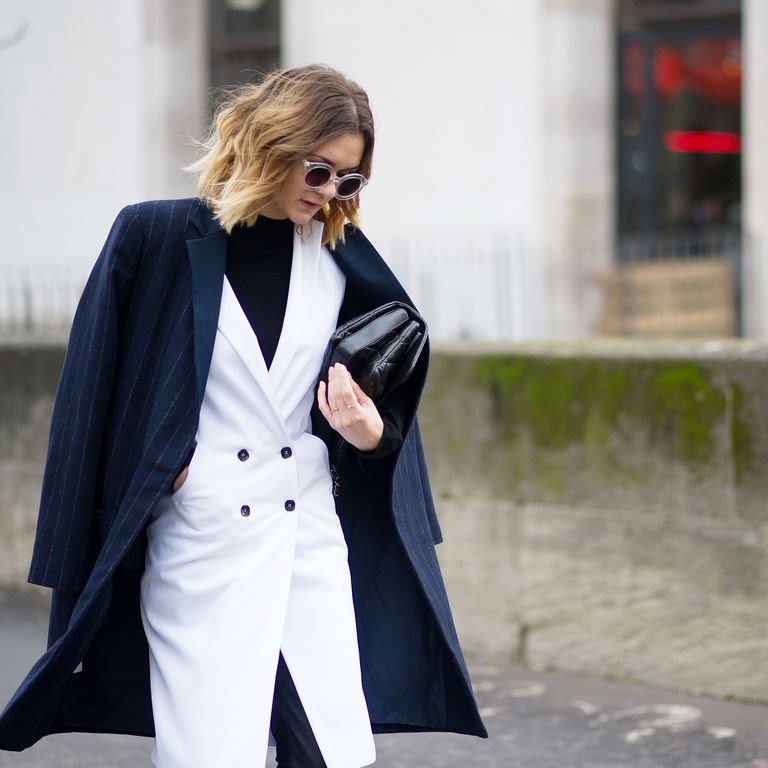 Street Style: Patterned Coats and Backless Mules