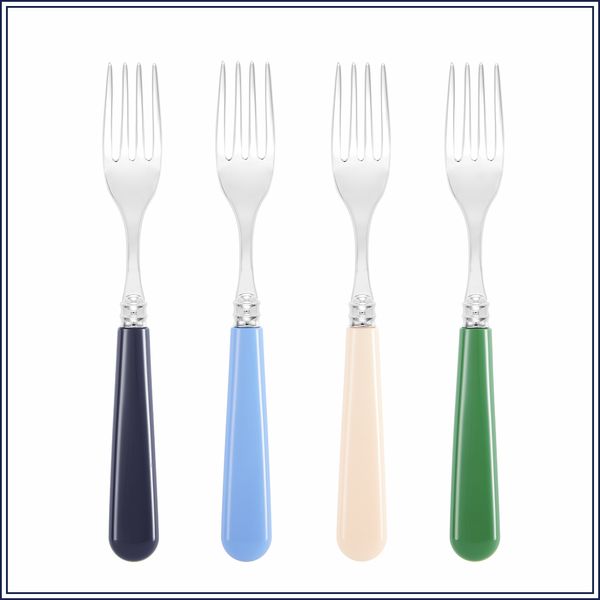 Matilda Goad 12-Piece Rainbow Cutlery Set, Cool Blues