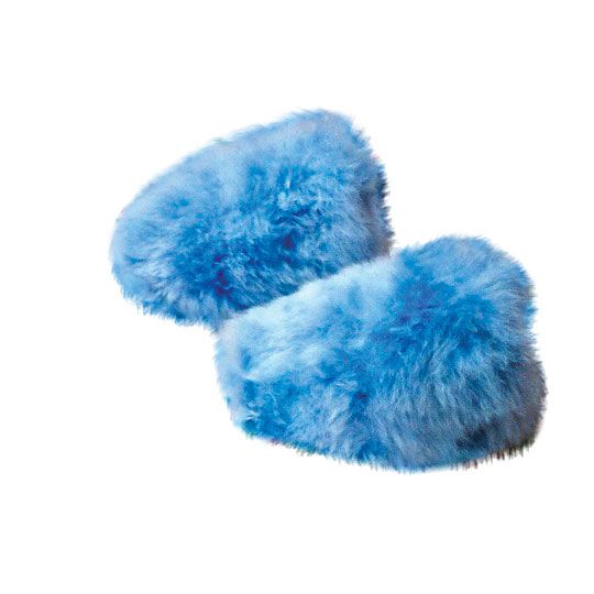 Mozh Mozh Maleke Slippers - Sky Blue