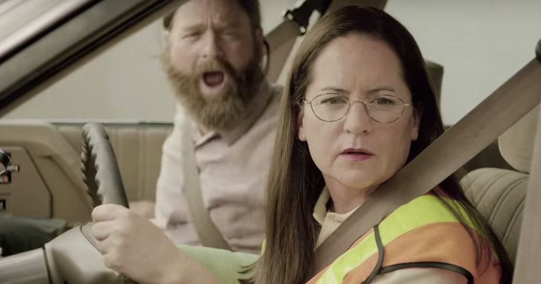 Watch Zach Galifianakis Yell Schweppes in the First Baskets Teaser