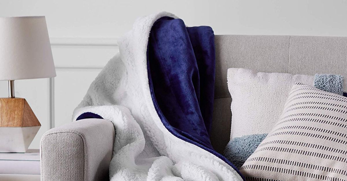 Warm and Cosy HUG & SNUG Throws Super Soft Fleece Blanket Bed Sofa Chair Throws 