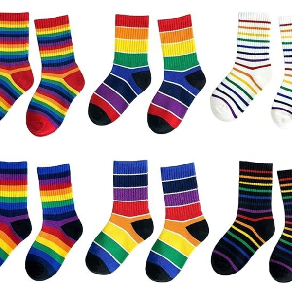 Eiay Rainbow Striped Socks
