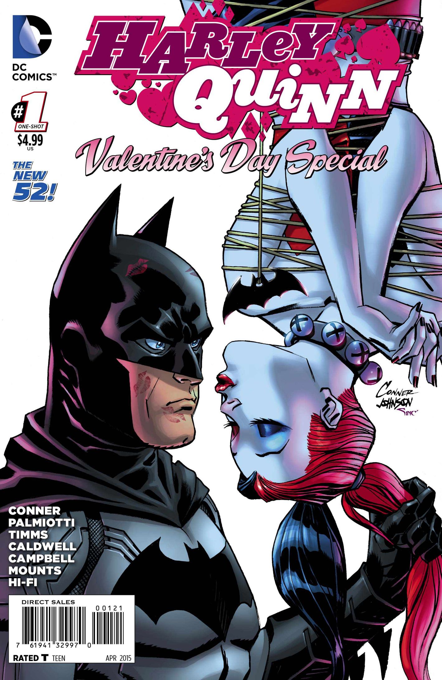 NeverBeforeSeen Pages From DC Comics’ Harley Quinn Valentine’s Special