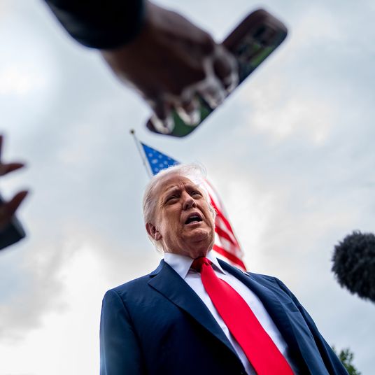 President Trump Departs White House For The UK