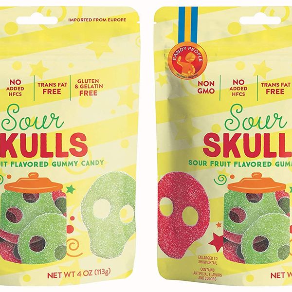 Candy People Sour Skulls, 4 oz.