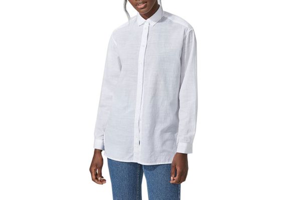 Frank and Oak Oversized Cotton-Voile Shirt