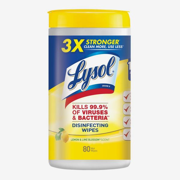 Lysol 80-Count Lemon and Lime Blossom Disinfecting Wipes