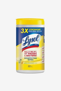 Lysol 80-Count Lemon and Lime Blossom Disinfecting Wipes