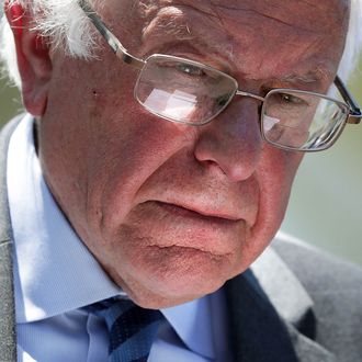 President Obama Meets With Bernie Sanders At The White House