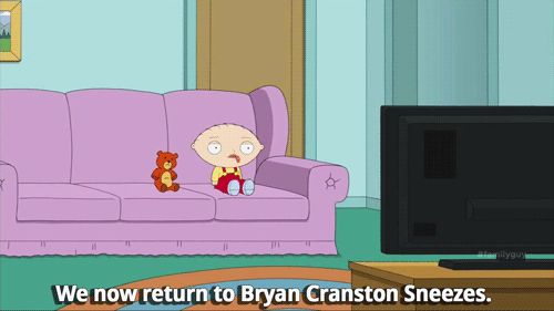 Watch Bryan Cranston on Last Night's Family Guy