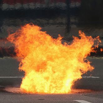 Workers Evacuated As Underground Fire Rages In Central London