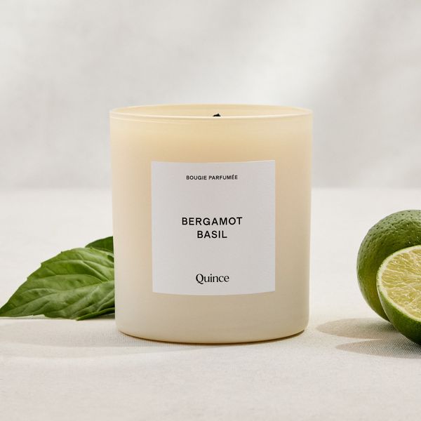 Quince Bergamot Basil Candle
