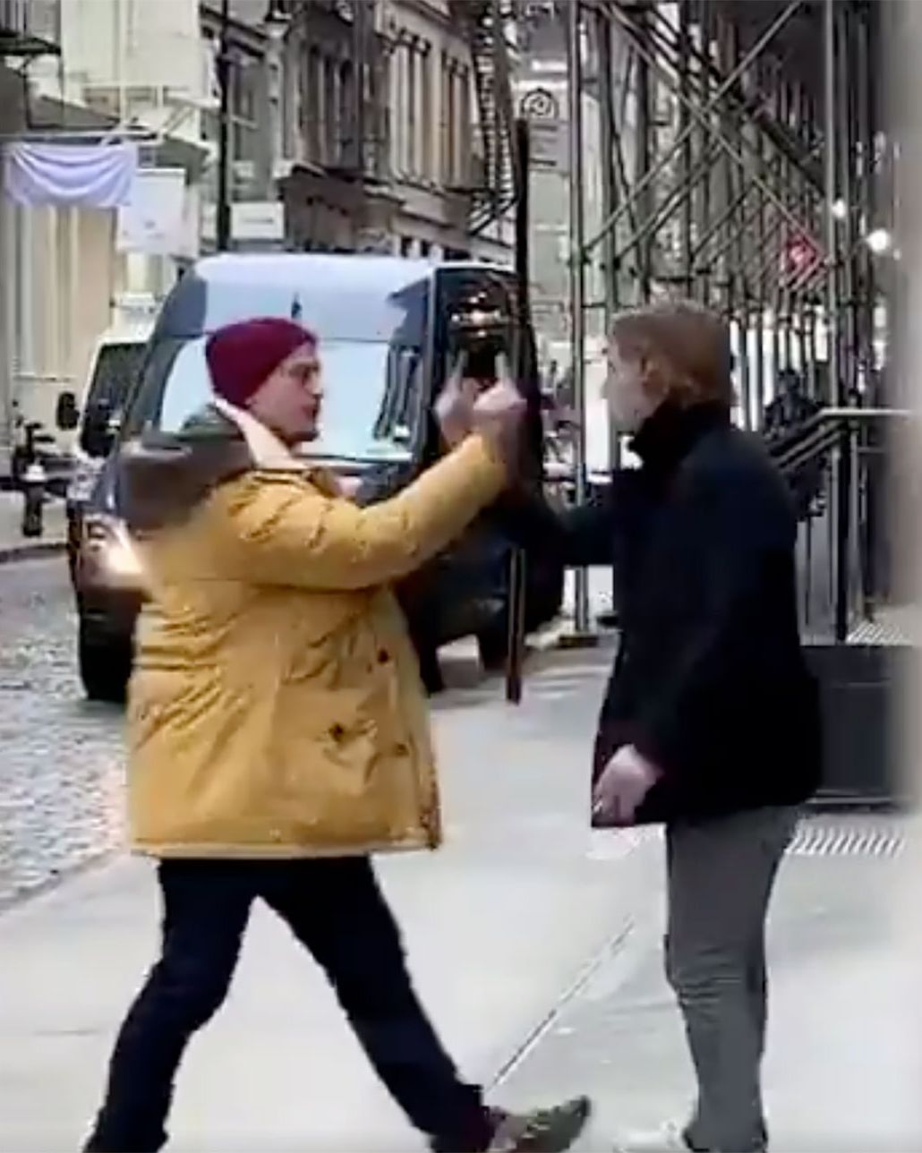 That Viral Middle-Finger Fight Video Was Fake, of Course