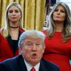 Donald Trump, Ivanka Trump, Melania Trump