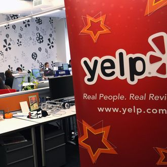 Yelp's not thrilled with reviews of its workplace.