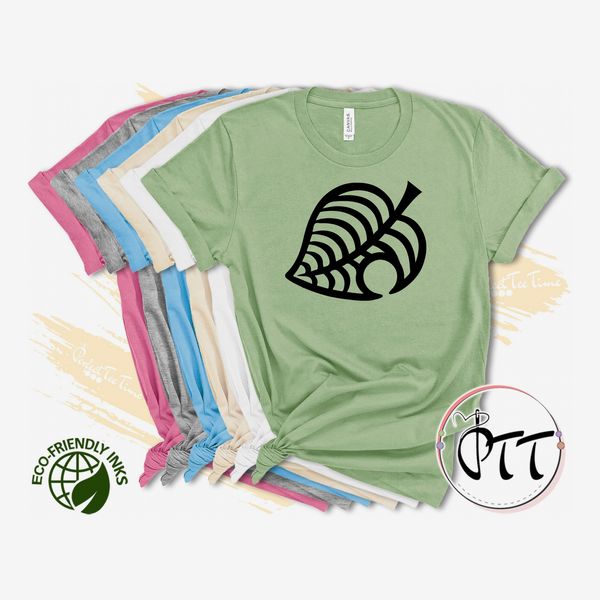 PerfectTeeTime Animal Crossing-Inspired Leaf Shirt