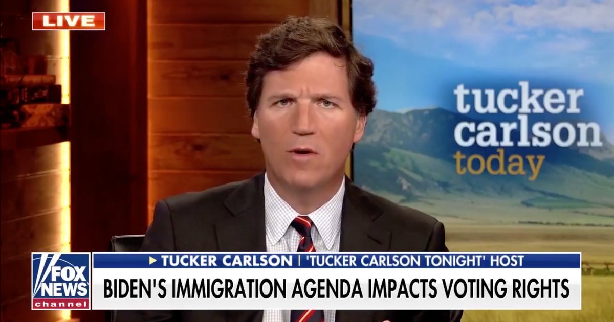 Tucker Carlson Endorses White Supremacist Theory By Name