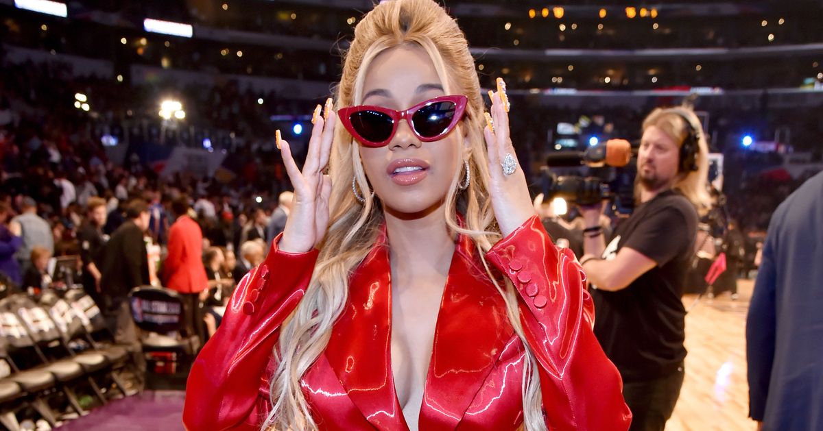 Cardi B Confirms Why She's Always Repping the Bloods