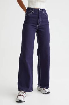 H&M Wide Twill Trousers