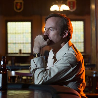 Bob Odenkirk as Jimmy McGill - Better Call Saul _ Season 1, Episode 10 - Photo Credit: Ursula Coyote/AMC