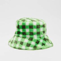 Urban Outfitters Knox Printed Faux Fur Bucket Hat