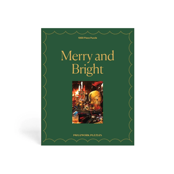 Piecework Merry and Bright 1000-Piece Puzzle
