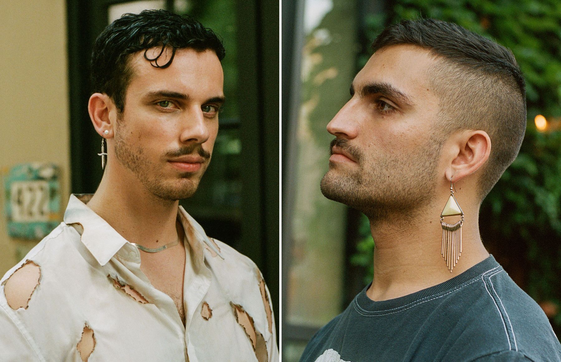 Which side is the gay side for earrings