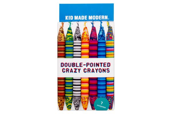Kid Made Modern 7ct Double Point Crazy Crayons