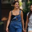 Suri Cruise takes a stroll with a friend in New York