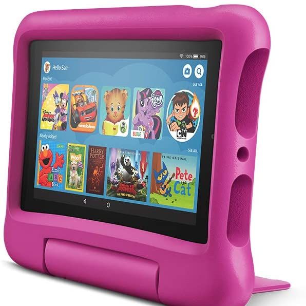 Fire 7 Kids’ Tablet With Pink Kidproof Case