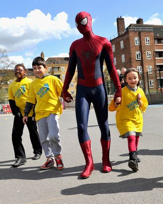 Male Gaze: Andrew Garfield, IRL Spider-Man Impersonator