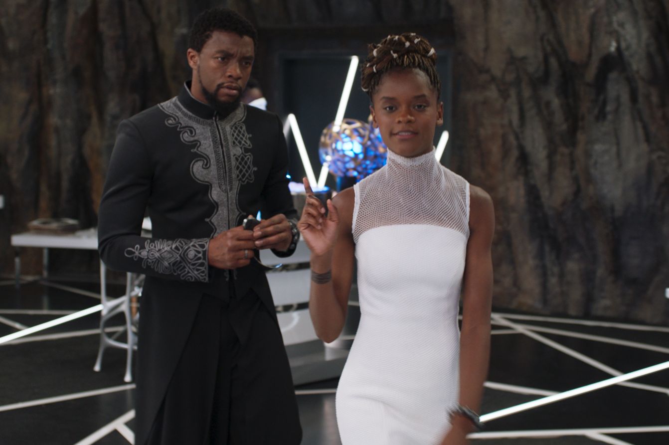 Who is this in the black panther 2 trailer ? is that Shuri ? or is the one  in orange Shuri ? I think the women in black dress will be the