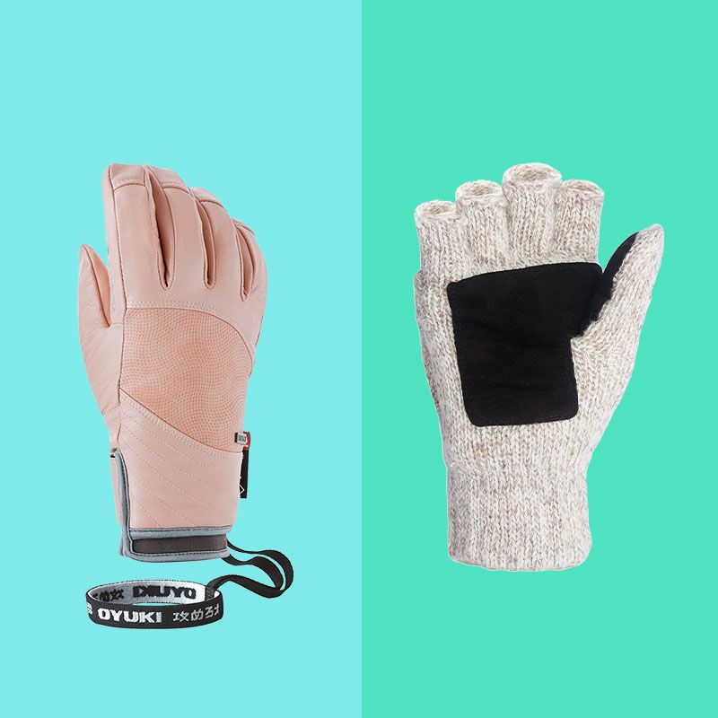 Adult Winter Outdoor Cold Weather Fleece Gloves 