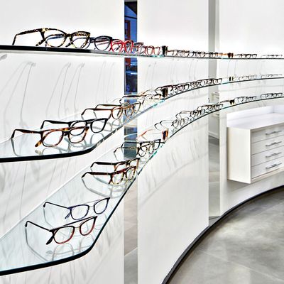 Techie eyeglasses from Barton Perreira.