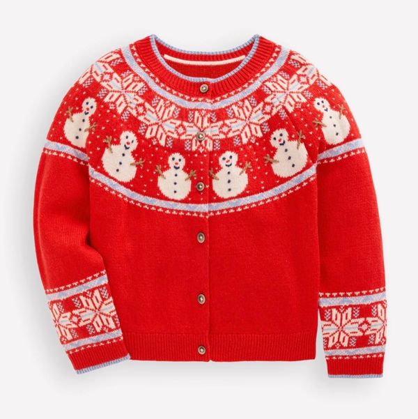 Mini Boden Edie Fair Isle Cardigan