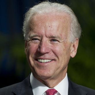 (FILES) This February 2, 2012 file photo shows US Vice President Joe Biden during the National Prayer Breakfast at the Washington Hilton in Washington, DC. Biden called for China to reverse a 