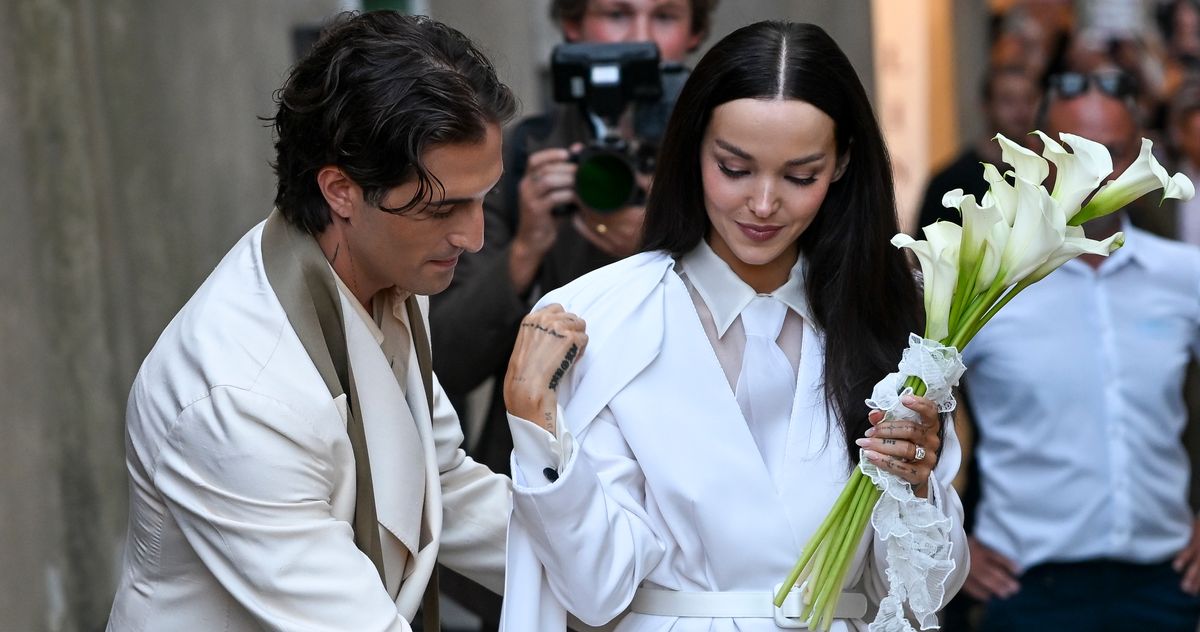 Publisher preview accompanying Dove Cameron and Damiano David Had a Very Italian Wedding