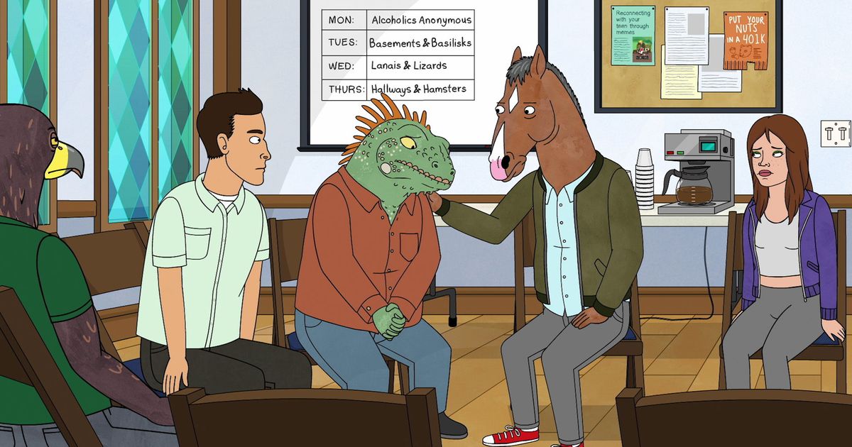 Bojack Horseman了解成癮最難的事情